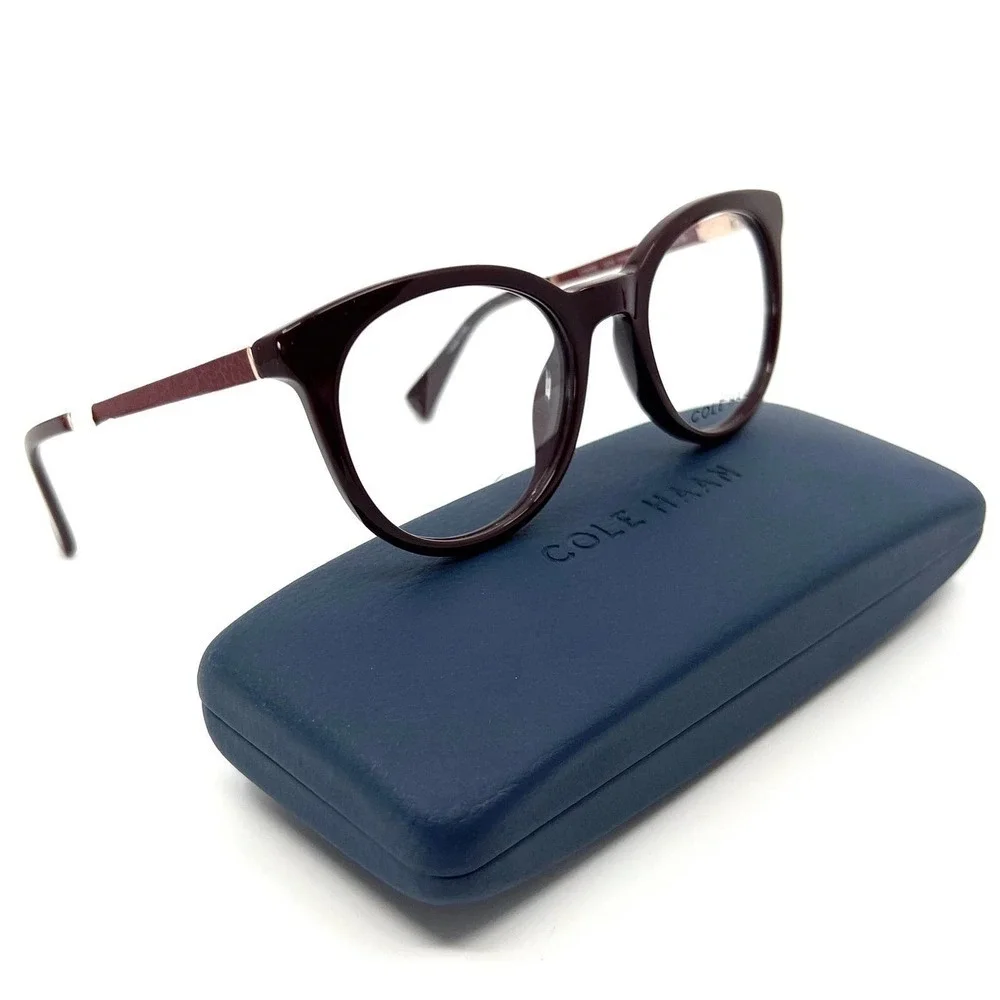 COLE HAAN Eyeglasses CH5002 (604) OXBLOOD NEW!!!
